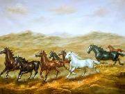 unknow artist Horses 012 Spain oil painting artist